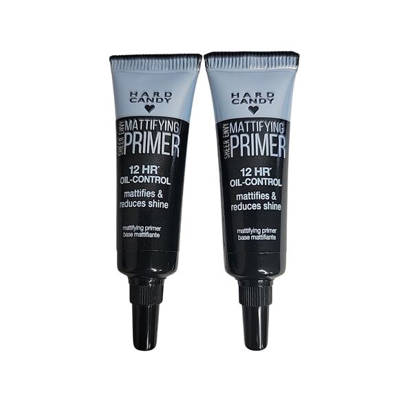 LOT OF (2) Hard Candy Sheer Envy Mattifying Primer 12H Oil Control .26 OZ Each - Picture 1 of 3